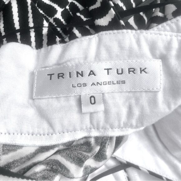 Trina Turk Silk Print O-Ring Sleeveless Top - Picture 6 of 7